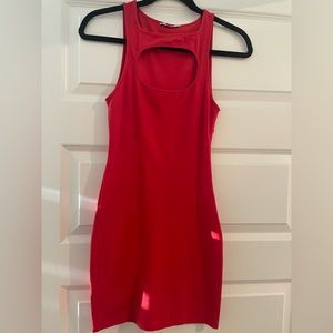 Zara red mini dress